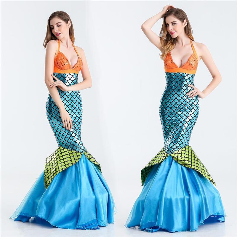 Ethnic Clothing & Online Fashion Store Khaadi Us - Fantasie-Meerjungfrau-Feenprinzessin-Kostüm Bühnenauftritt Party-Rollenspiel-Outfit Traditionelle Chinesische Ethnische