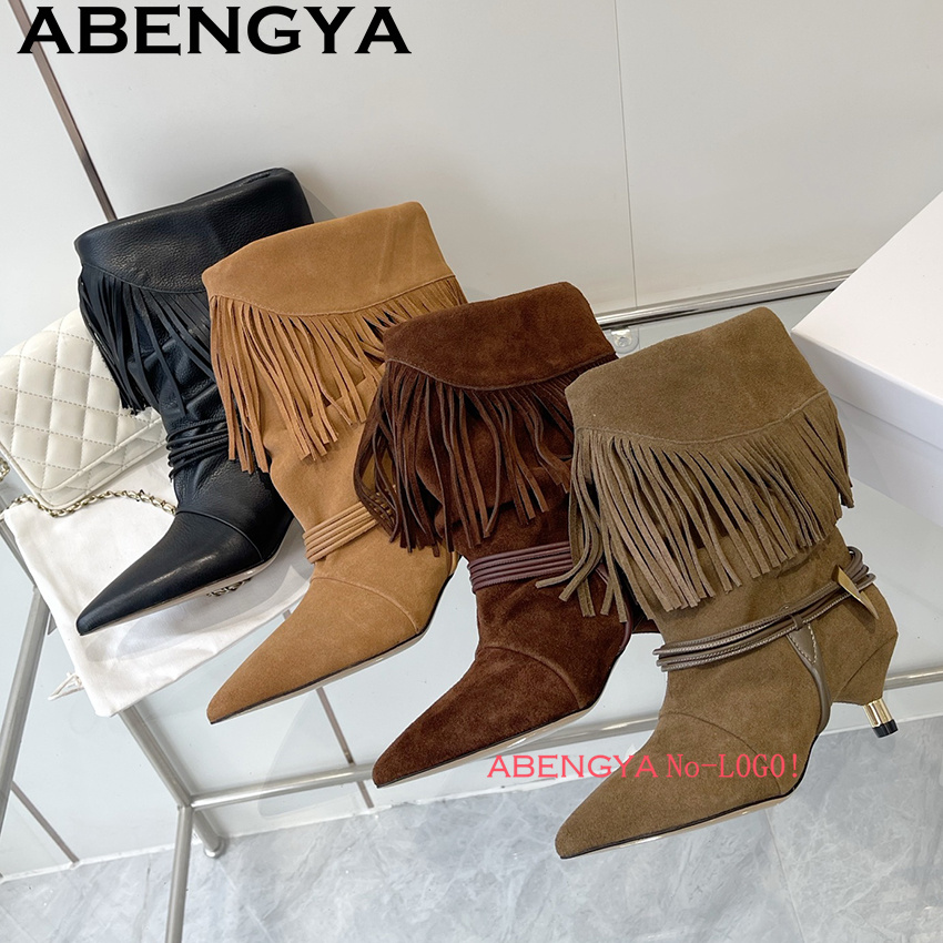 Ethnic Fashion Week - Winter Neue Mode Woche Kitten Heels