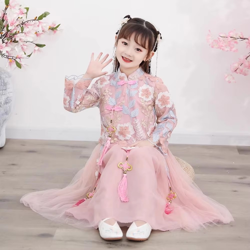 Kinder Kleidung Mädchen Kleid  – Ethnic Wear For Kids Fashion Show Bewertung und Preis