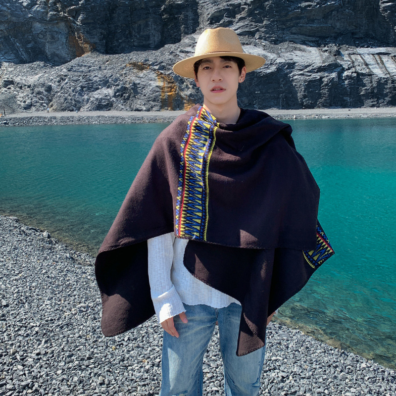 Herren-Umhang, Wüstenreise, et – Ethnic Fashion Photography Bewertung und Preis