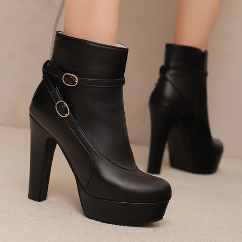 Mode Plattform Stiefel Frauen  – Winter Ethnic Fashion For Women Bewertung und Preis