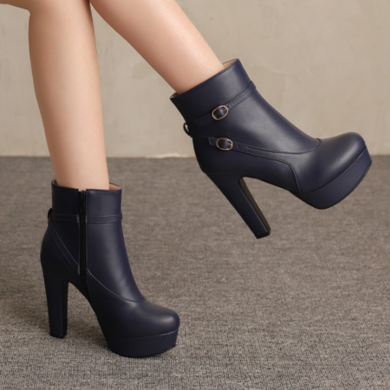 Mode Plattform Stiefel Frauen  – Winter Ethnic Fashion For Women Bewertung und Preis