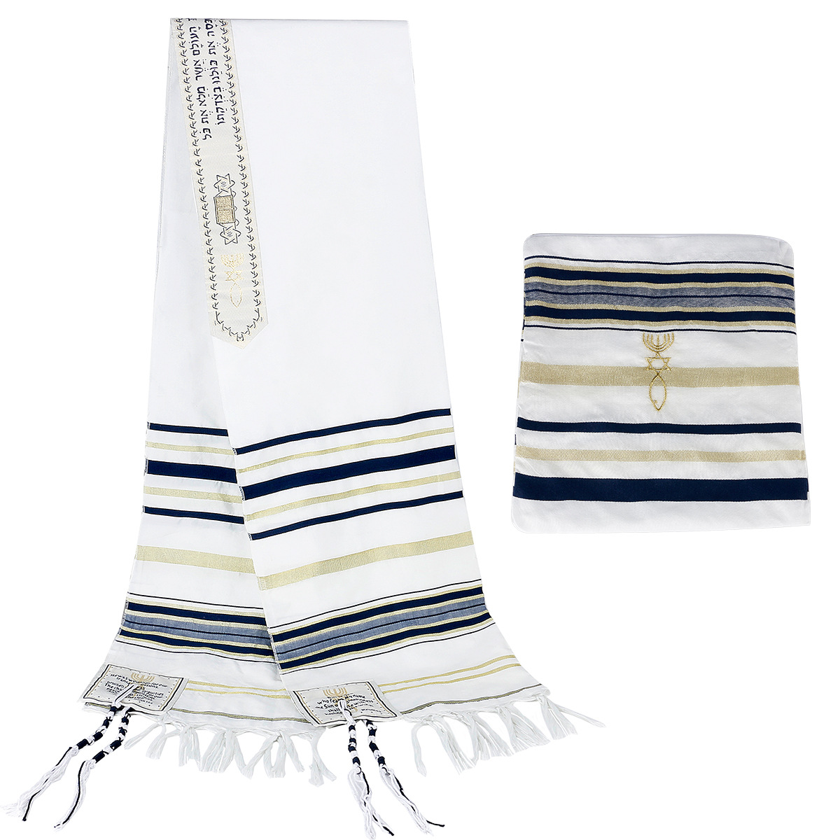 Jüdischer Tallit, israelischer – Ethnic Fashion For Men Bewertung und Preis