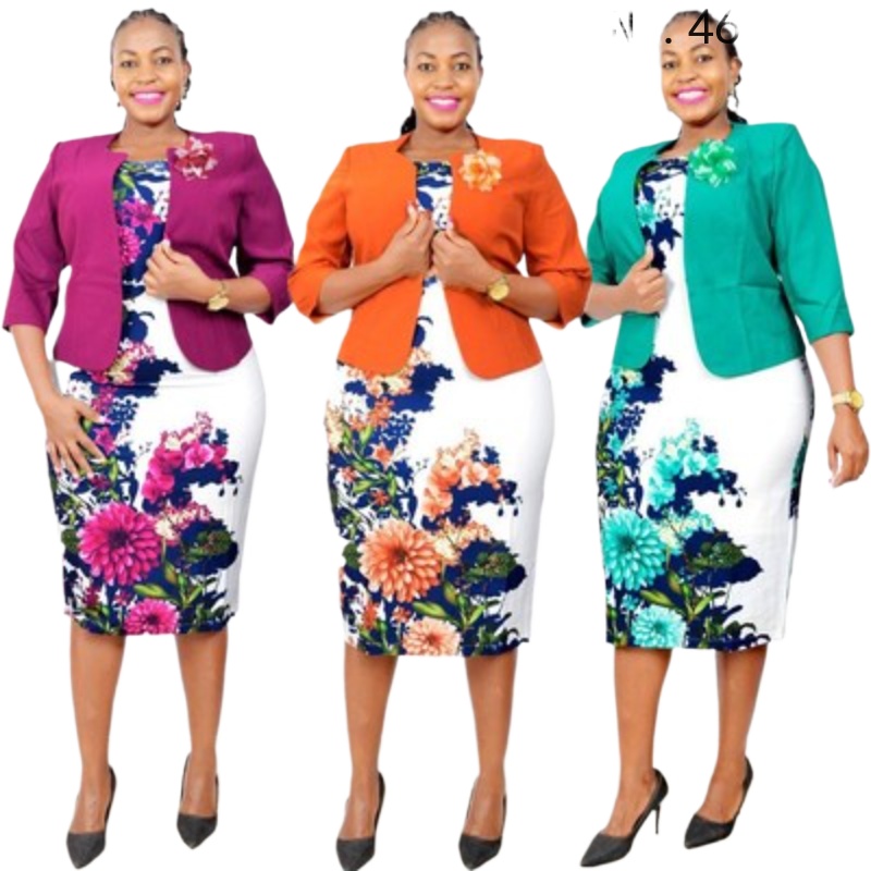 Damen Langarm-Set mit Aufdruck – Ethnic Fashion Pakistan Bewertung und Preis