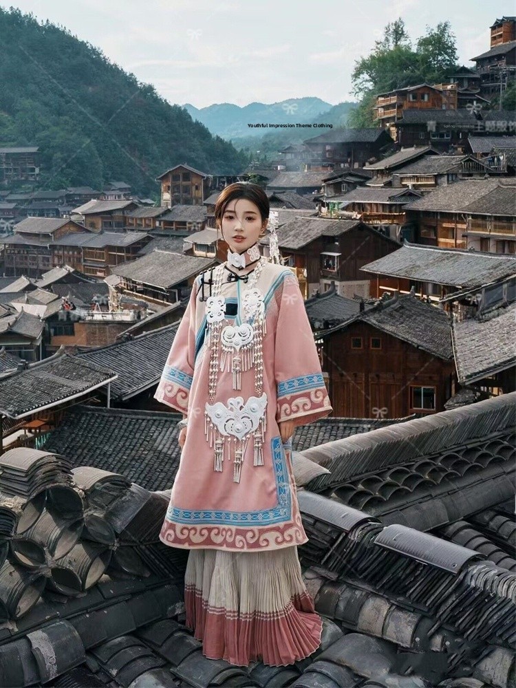 Rosa Kleidung im Ethno-Stil fü – Ethnic Fashion Studio Bewertung und Preis