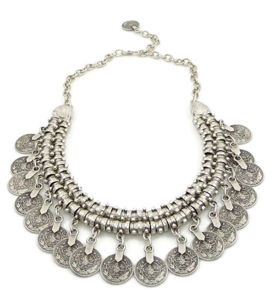 Multi-Style-Vintage-Münzen-Cho – Ethnic Fashion Pakistan Bewertung und Preis