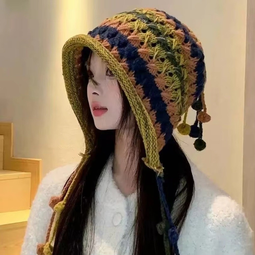 Modische Regenbogen-Gestreifte – Winter Ethnic Fashion For Women Bewertung und Preis