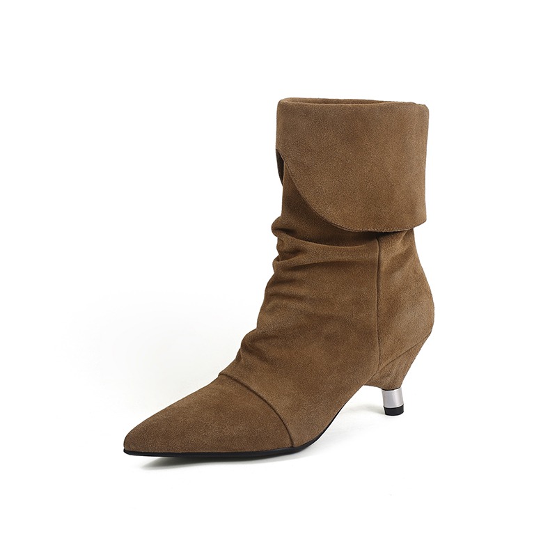 Spitze Zehen-Kätzchen-Absätze, – Ethnic Fashion Week Bewertung und Preis