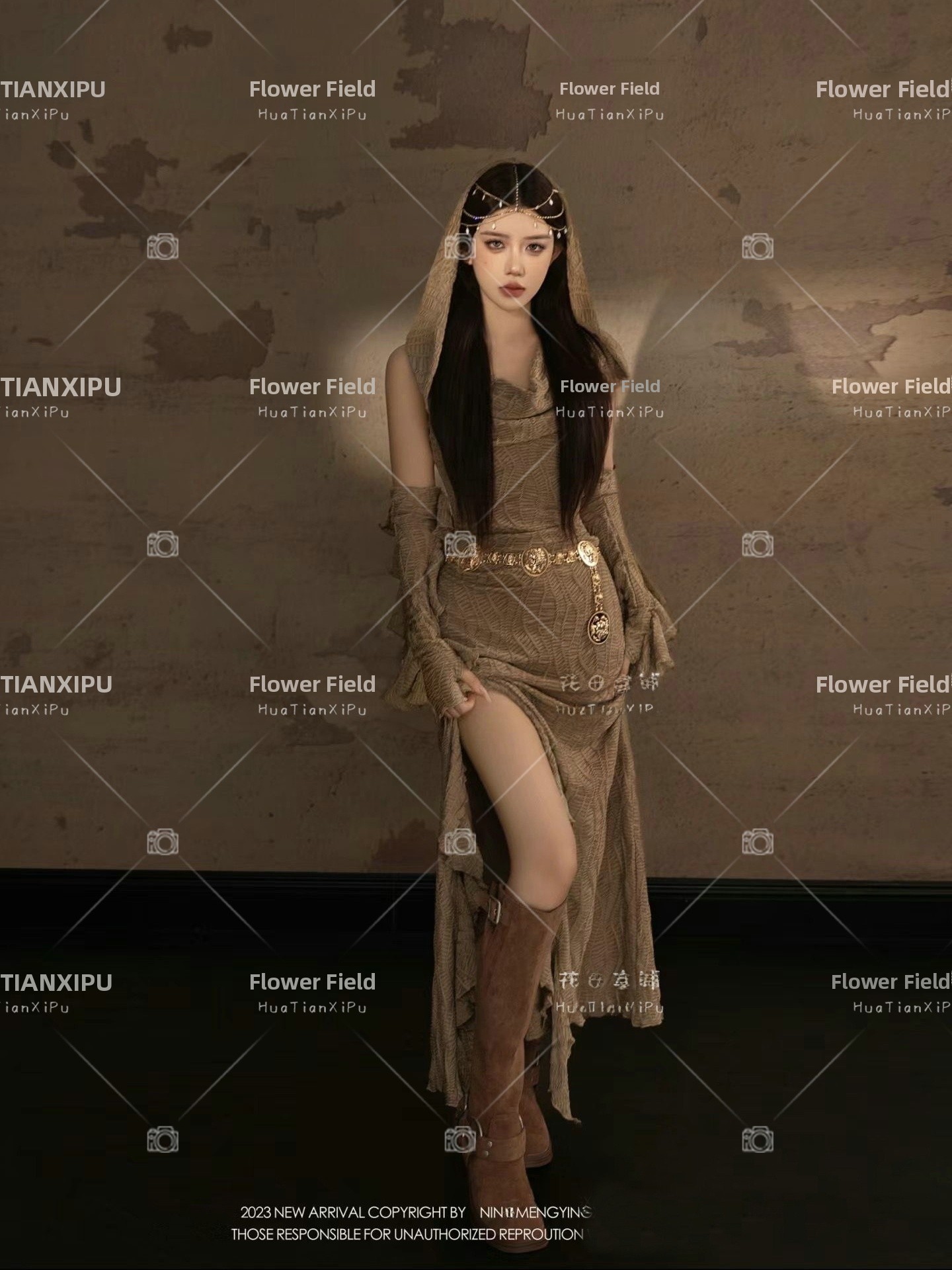 Neue Wüstenprinzessin-Stil Fot – Ethnic Fashion Photography Bewertung und Preis