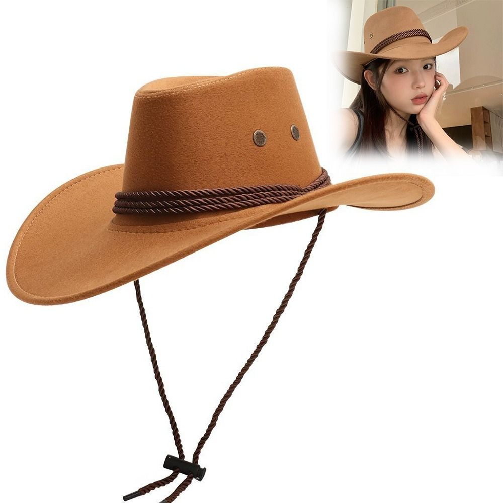 Modischer Western-Cowboyhut im – Winter Ethnic Fashion For Women Bewertung und Preis